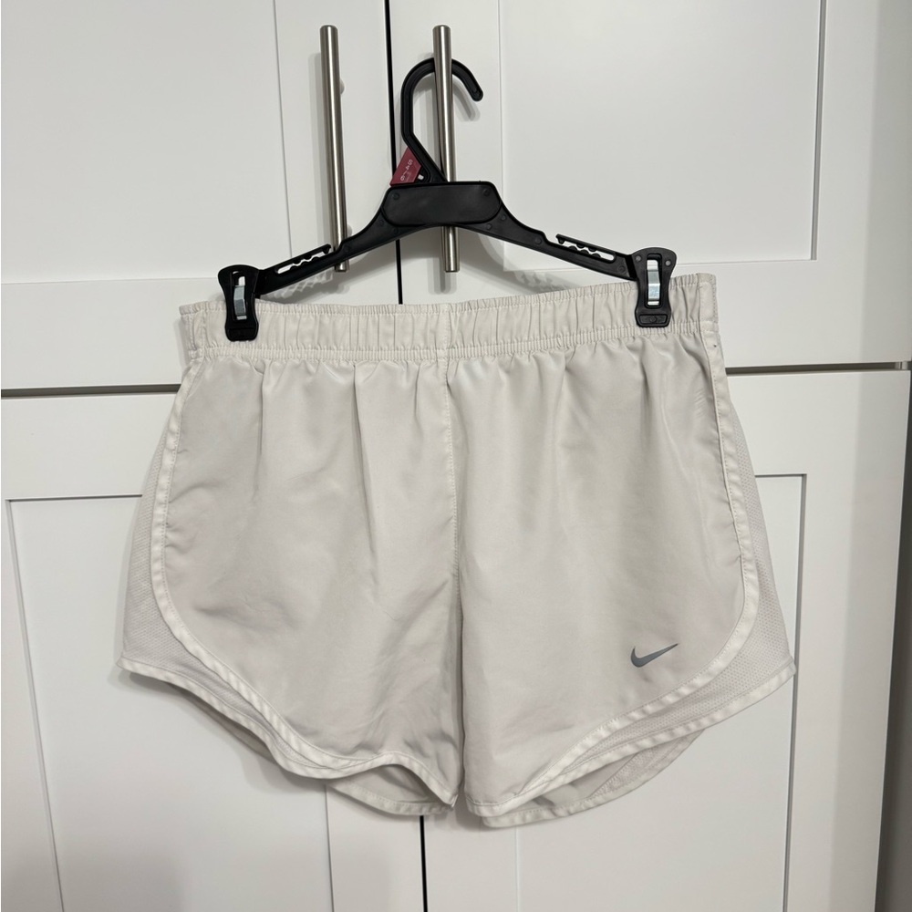 Nike Women's White Athletic Shorts